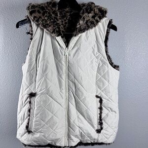 Biz on the Outside, Party on the Inside: The Reversible Kristen Blake Plush Vest